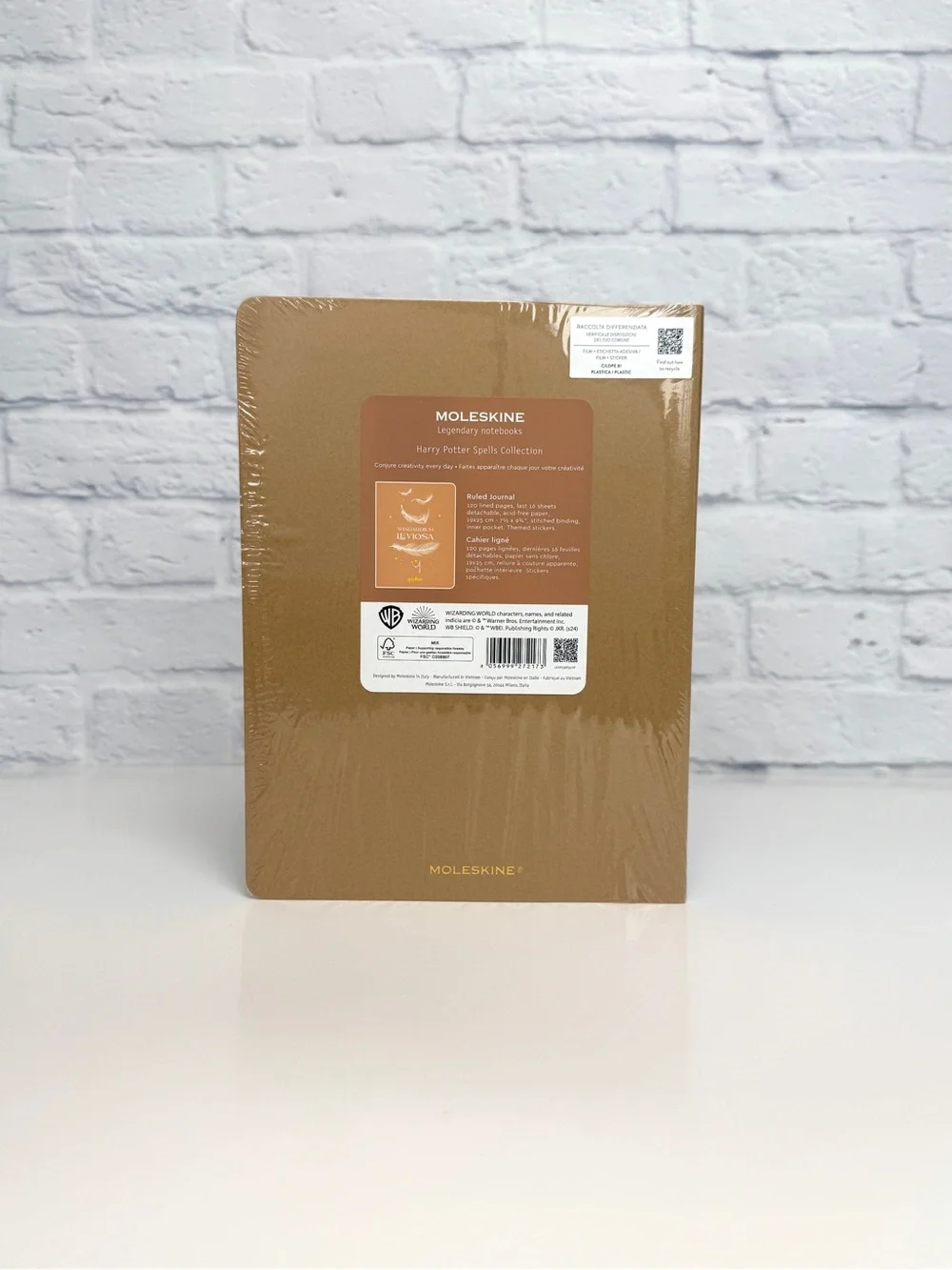 New Moleskine Harry Potter Spells Collection Wingardium Leviosa Journal